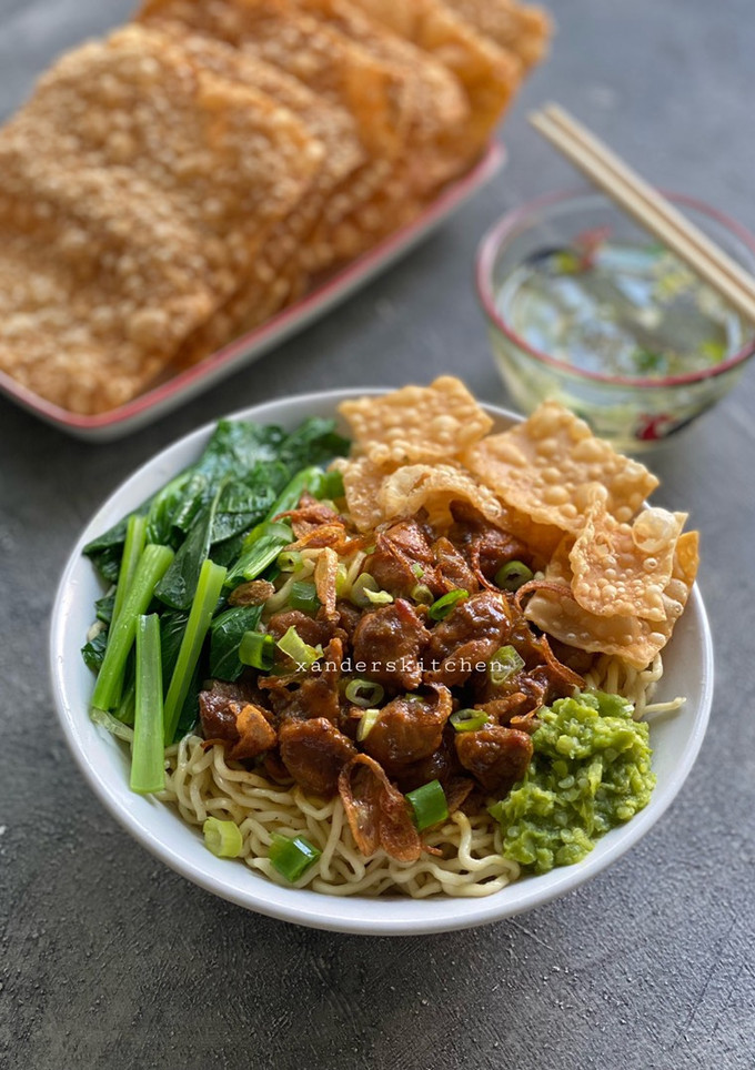 Foto resep Mie ayam abang abang...enaakk banget 😍