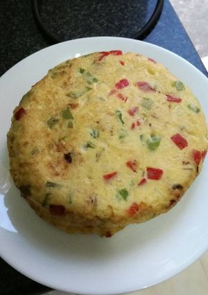 Una foto de Tortilla de verduras