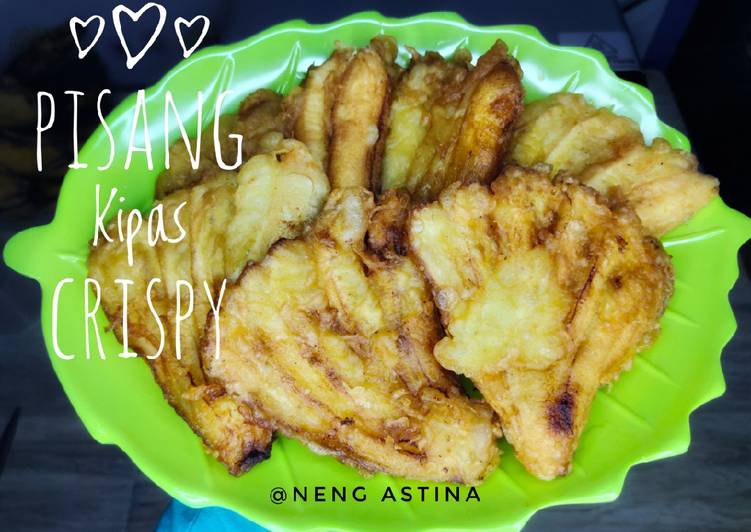 Mudah Cepat Memasak Pisang Kipas Crispy Gurih Mantul