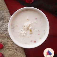 A picture of Paneer Kheer (Cottage Cheese Pudding).