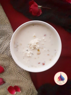 A picture of Paneer Kheer (Cottage Cheese Pudding).