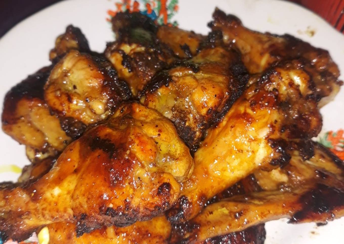 Chicken wings / sayap panggang teflon