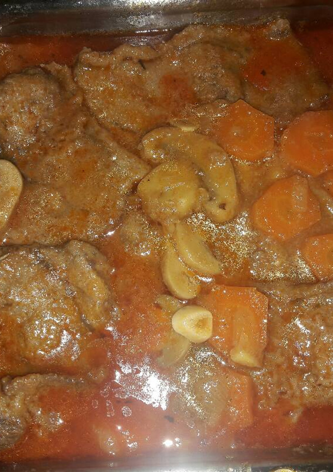 Una foto de Carne en salsa a mi manera!