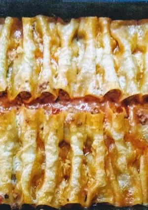 Φωτογραφία της συνταγής Κανελόνια με κιμά