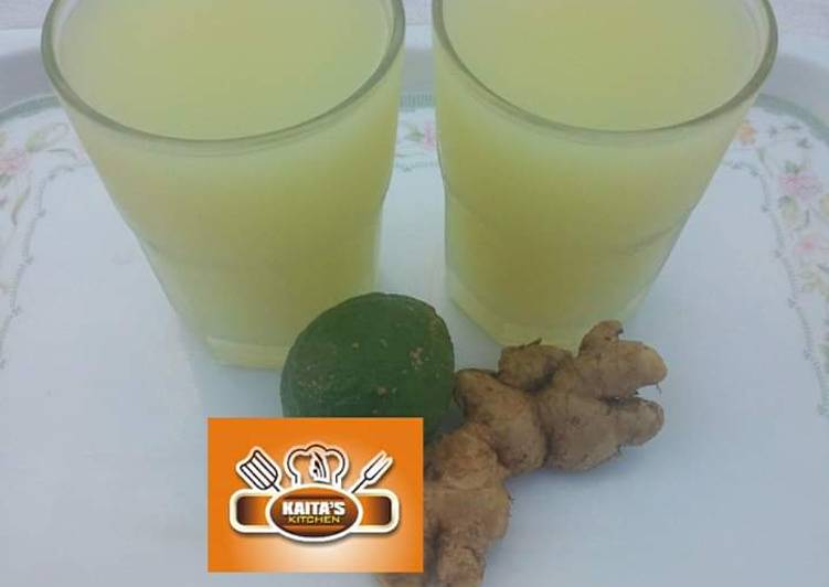 Easiest Way to Make Perfect Ginger drink