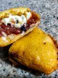 EMPANADA🥟Con Bocadillo, Arándanos🍒y Queso Costeño...❗