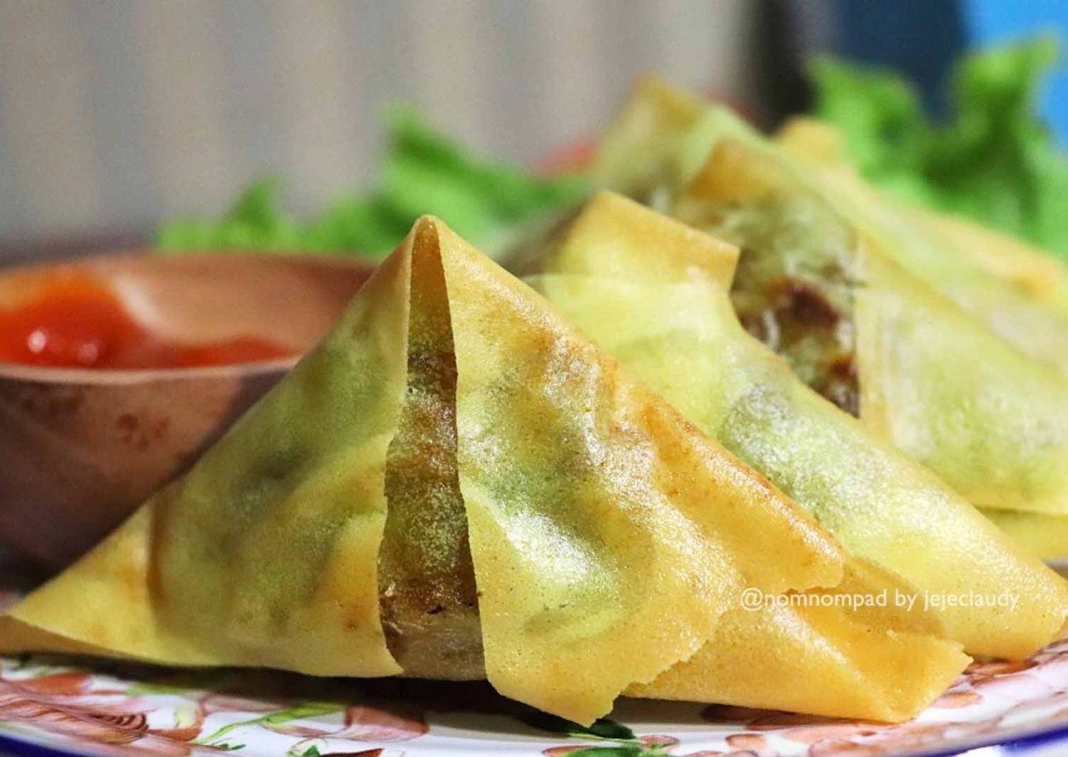 Resep Resep Samosa Ragout Daging Rumahan | Samosa Kulit Lumpia oleh