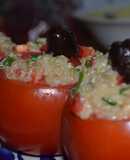 Tomates rellenos con quinoa