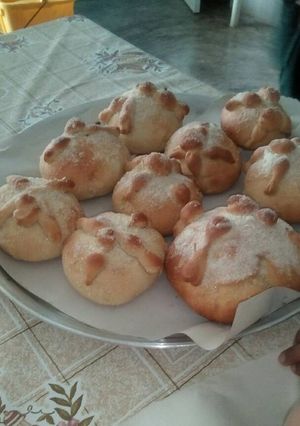 Una foto de Pan de muerto