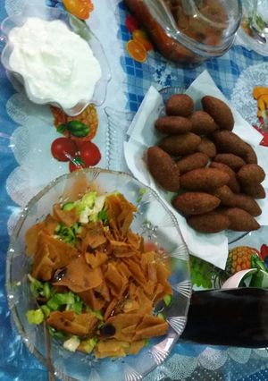 صورة لوصفة كبة مقلية من دون ماكينة