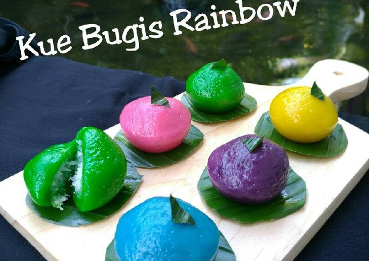 Rahasia Membuat Kue Bugis Rainbow, Sempurna