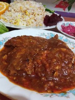 عکسی از دستور خورش ماهی بوشهری