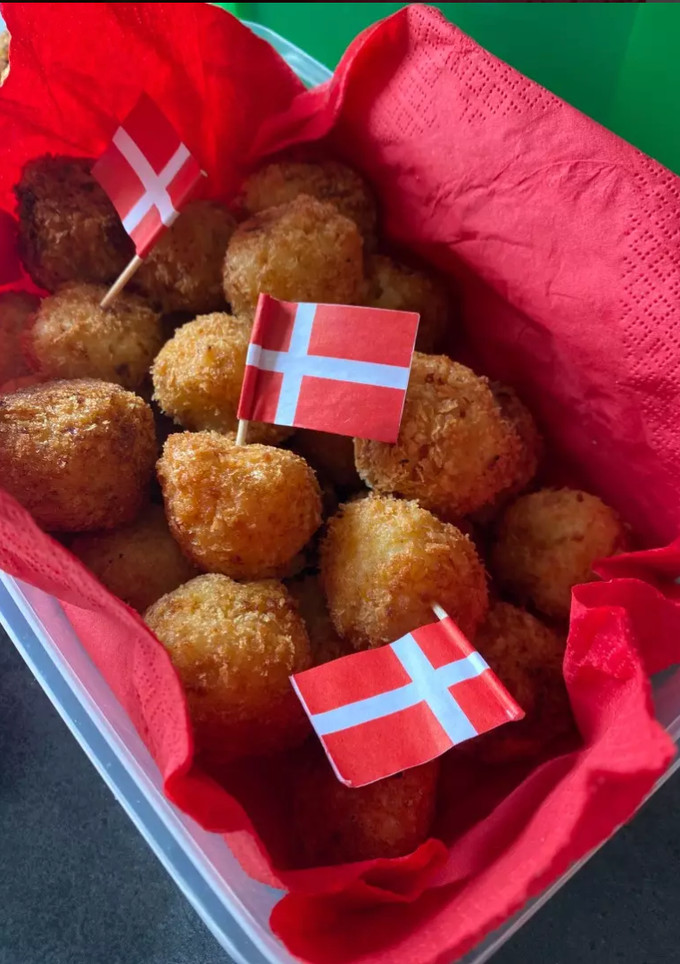 Una foto de Croqueta japonesa hecha con ensalada de papa: un aperitivo ideal para la fiesta 🎉