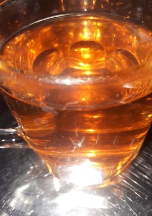 عکسی از دستور چای سیب و به