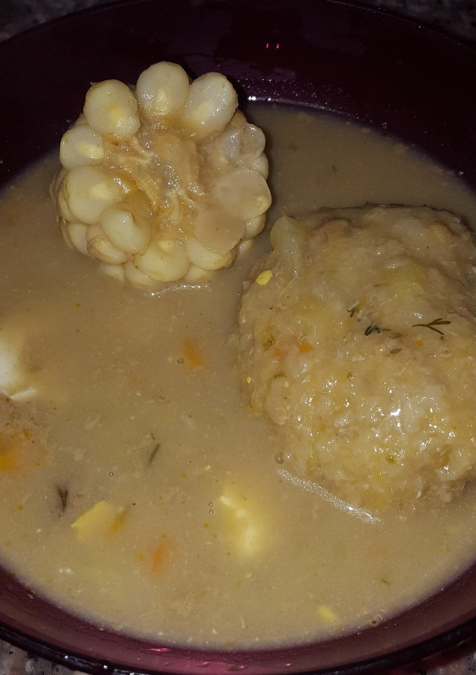 Una foto de Caldo de Bolas