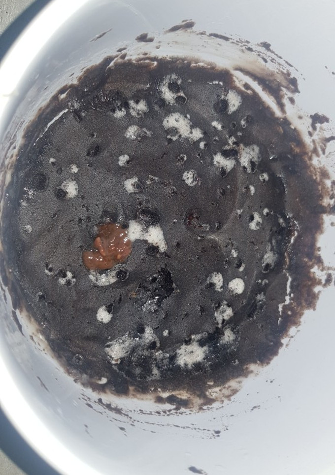 Una foto de Postre en microondas de oreo