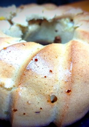 Una foto de Budín de manzana para diabéticos (con avena y edulcorante)