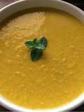 Crema de pepita y zanahoria