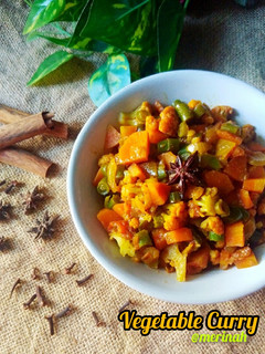 Foto resep Vegetable Curry