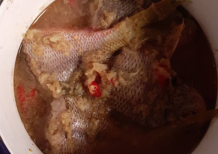 Resep Ikan kukus/steamed fish Anti Gagal