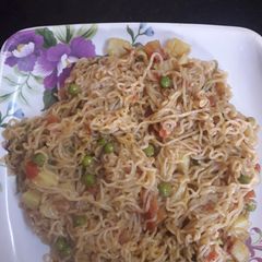 A picture of Masala maggi.