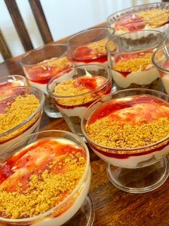 Φωτογραφία της συνταγής Cheesecake στα ποτηράκια