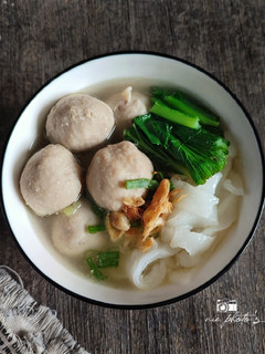 Foto resep Kwetiau Kuah Bakso