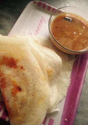 A picture of Mysore Masala dosa.