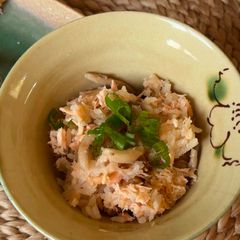 A picture of Salmon Takikomi Gohan.