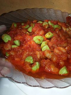 Foto resep Sambal goreng udang petai