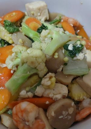 Foto resep Capcay kembang kol