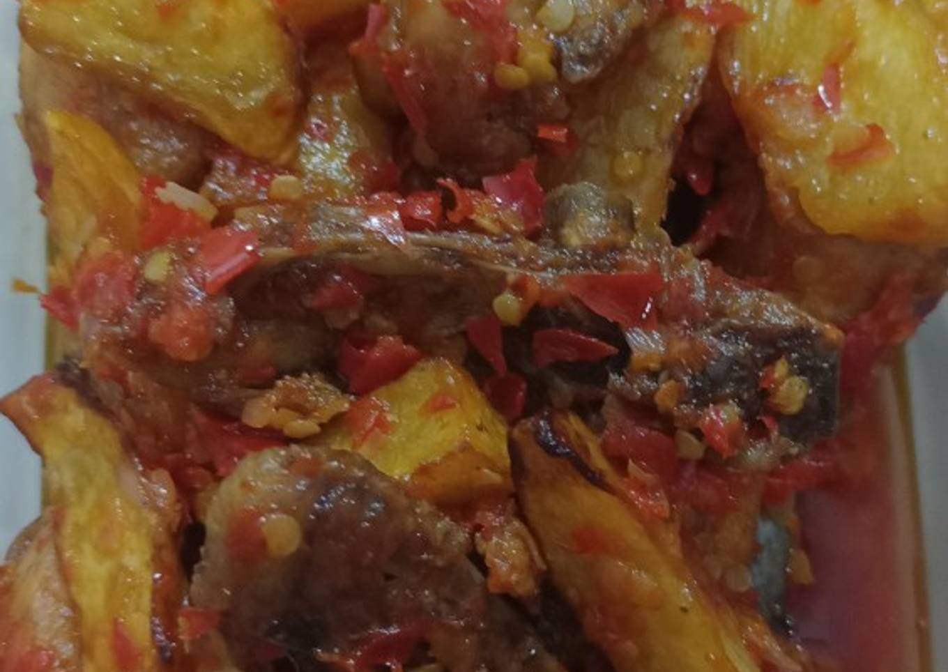 Ayam Kentang Balado Simpel