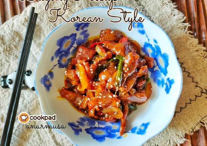 Daging Kicap Korean Style π°π·