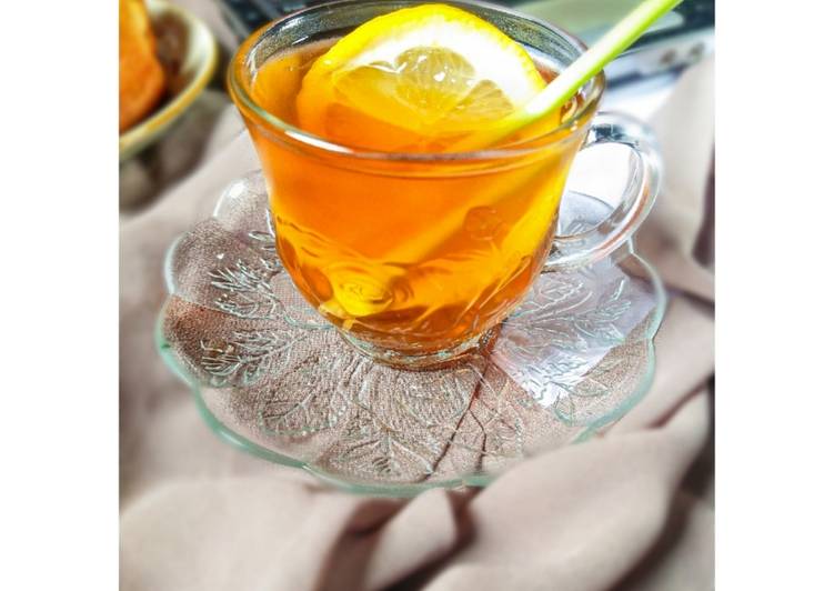 Teh sereh madu lemon 🍋