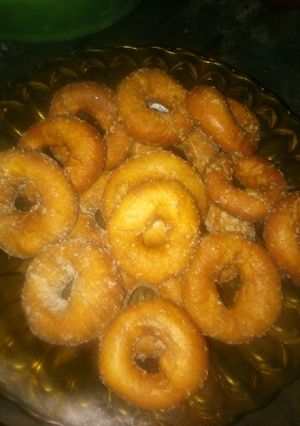 Foto resep Donat menul irit bahan