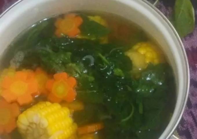 Resep Sayur Bening Kaldu Pindang, Lezat Sekali