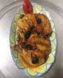 Gà sốt nấm hương