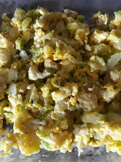 Una foto de Bacalao y calabacín rehogados
