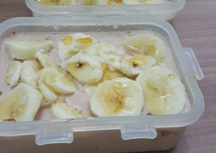 Choco Banana overnight oat