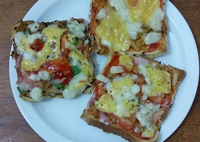 Bread tikka pizza# Ramadan iftar contest# cookpad