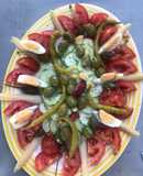 Ensalada súper para currantes (7) con encurtidos
