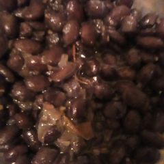 Coconut Njahi (black beans) A picture of Coconut Njahi (black beans).