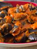 Mejillones a la marinera con tomate en Thermomix TM6
