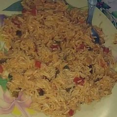 A picture of Tomato rice.