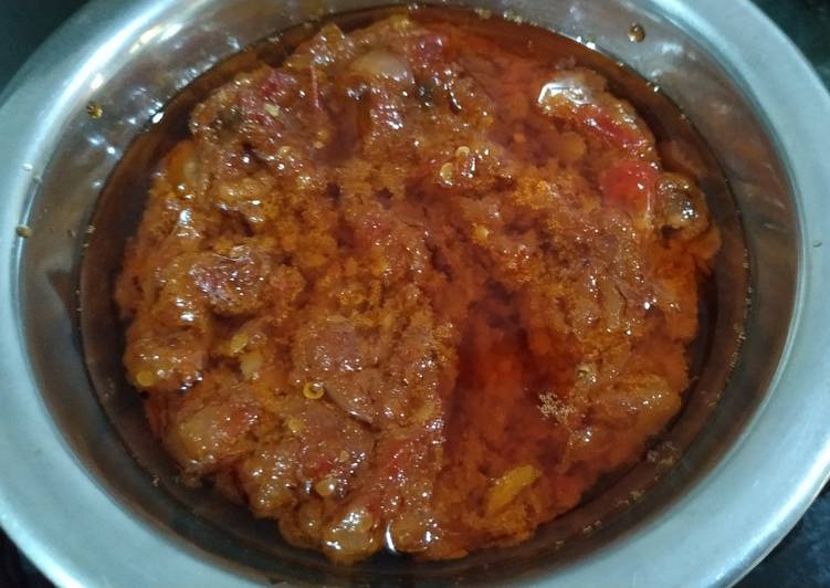 Sambal terasi (paling simpel)