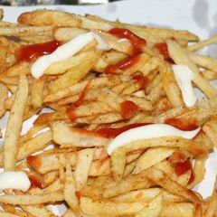 Chatpati fries 🍟 A picture of Chatpati fries 🍟.