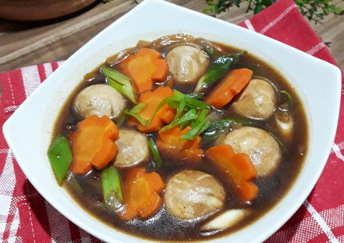 Resep: JAMUR CHAMPIGNON LADA HITAM 🍄 Simple Enak 👍 Irit Anti Gagal