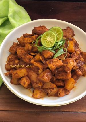 Foto resep Sambal Goreng Tahu dan Kentang