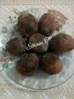 عکسی از دستور 😋 سیب زمینی تنوری با نمک 😋