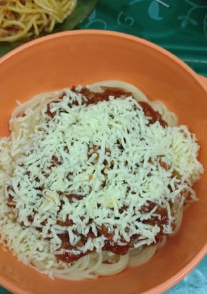 Foto resep Spaghetti saus bolognaise simple